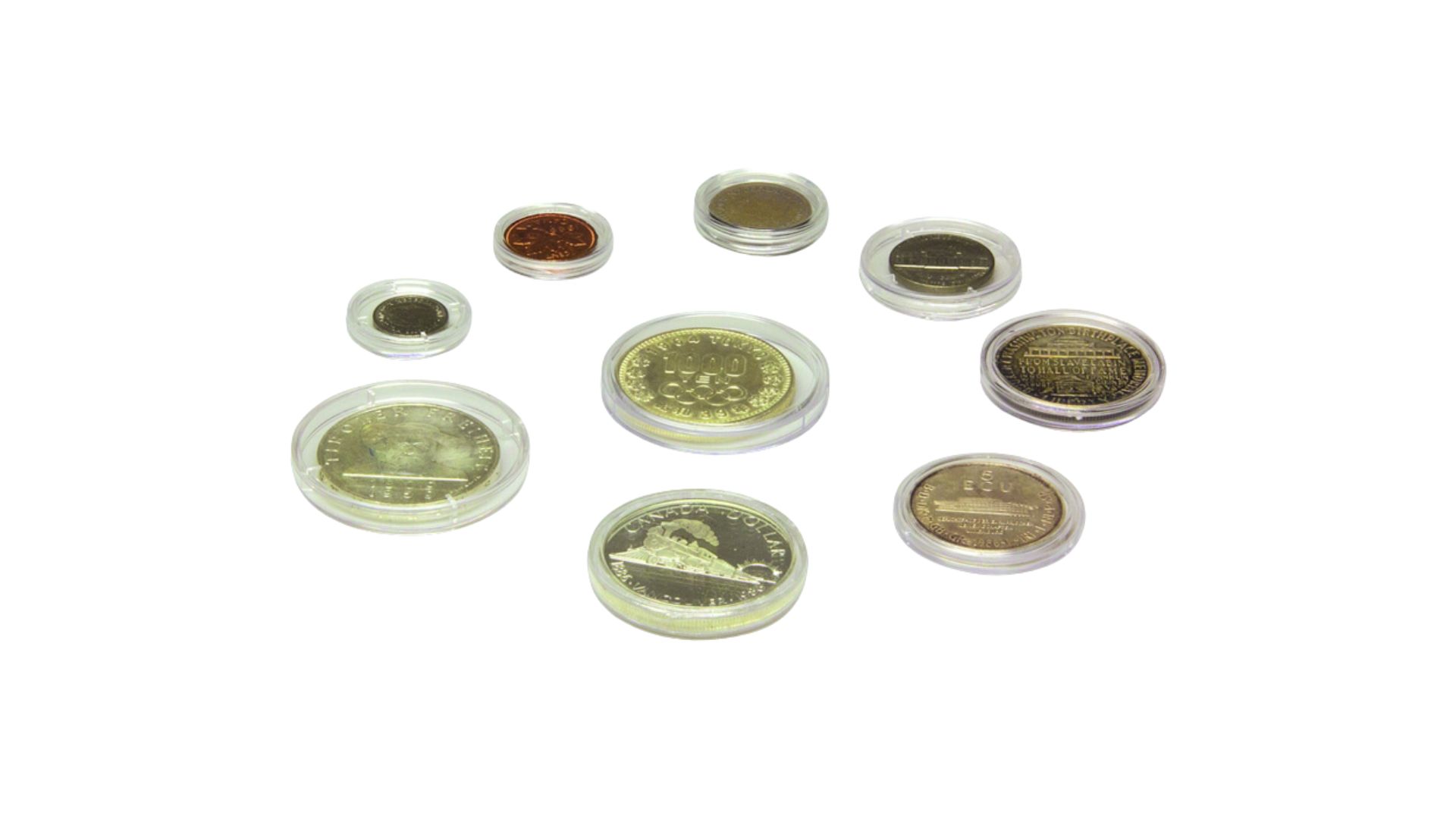 Cápsulas de monedas Cápsulas de monedas