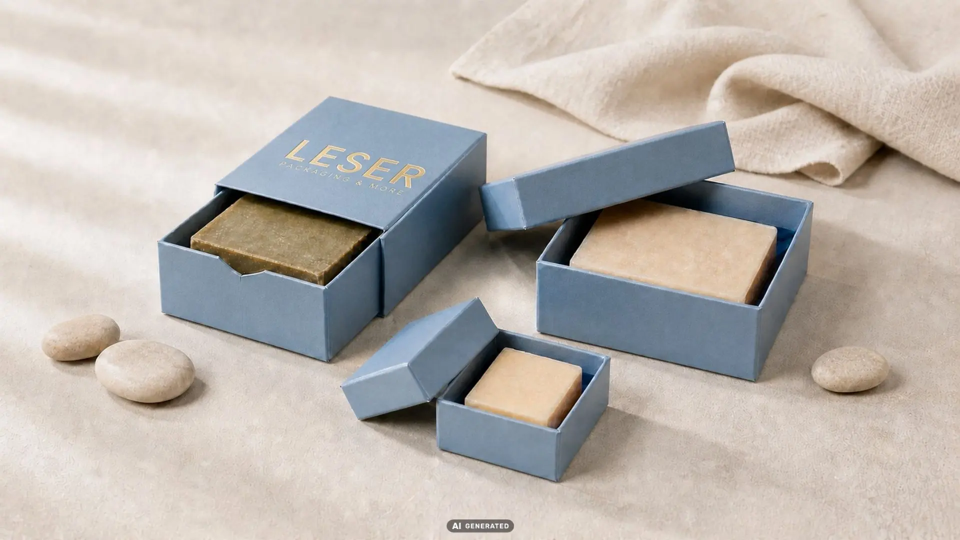 ¿Para quién fabrica LESER envases para jabón?