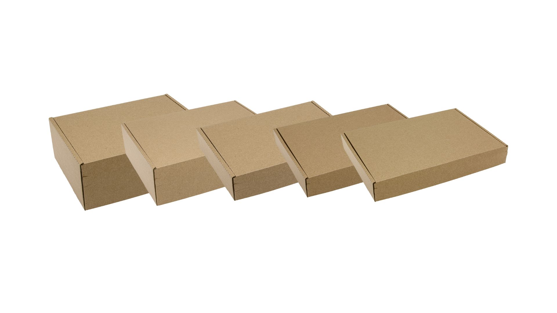 Nuestros 5 tamaños estándar de cajas de envío Nuestros 5 tamaños estándar de cajas de envío