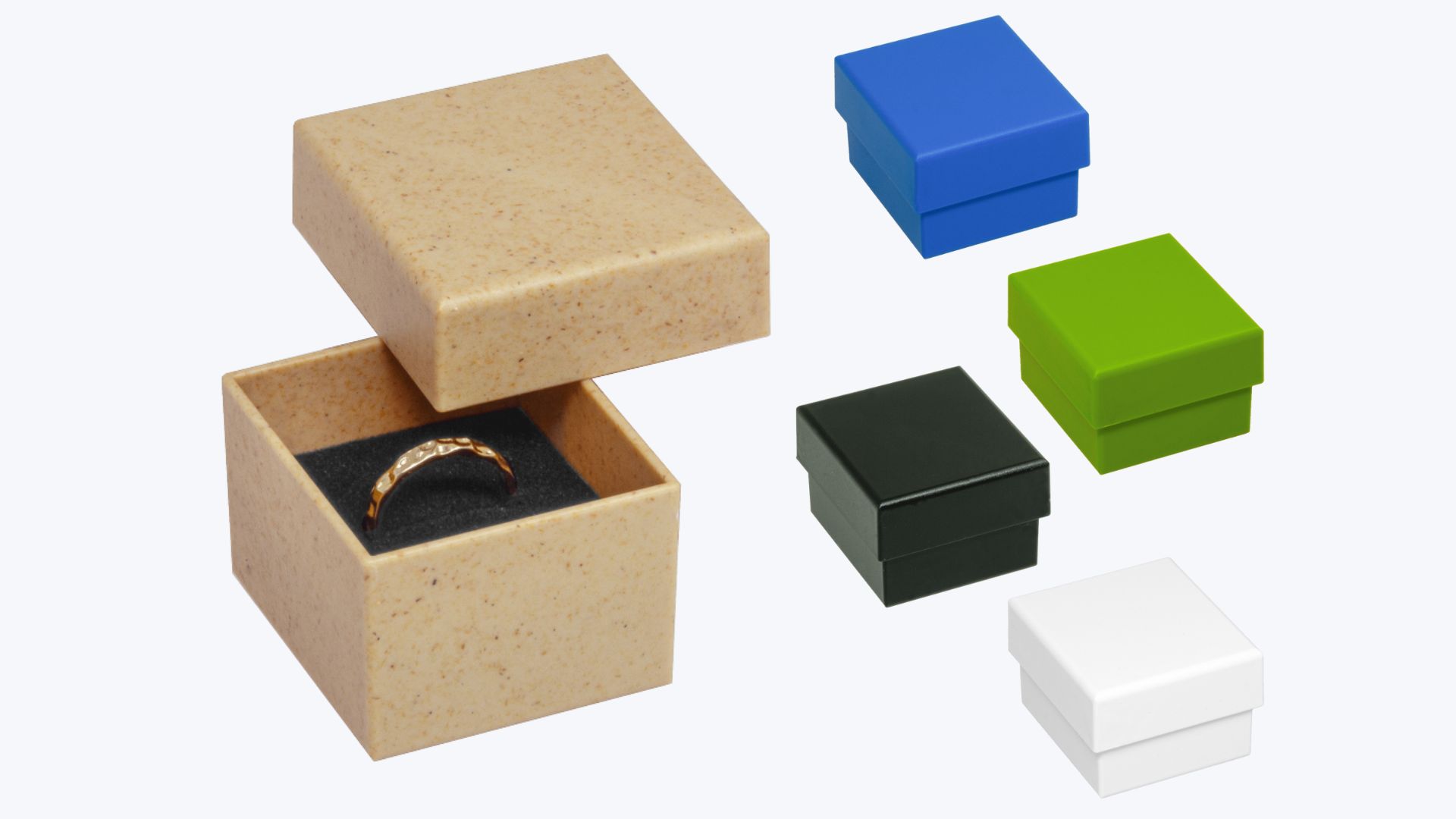 Serie 1560 EARTH.<br>Caja de bioplástico. Serie 1560 EARTH.<br>Caja de bioplástico.