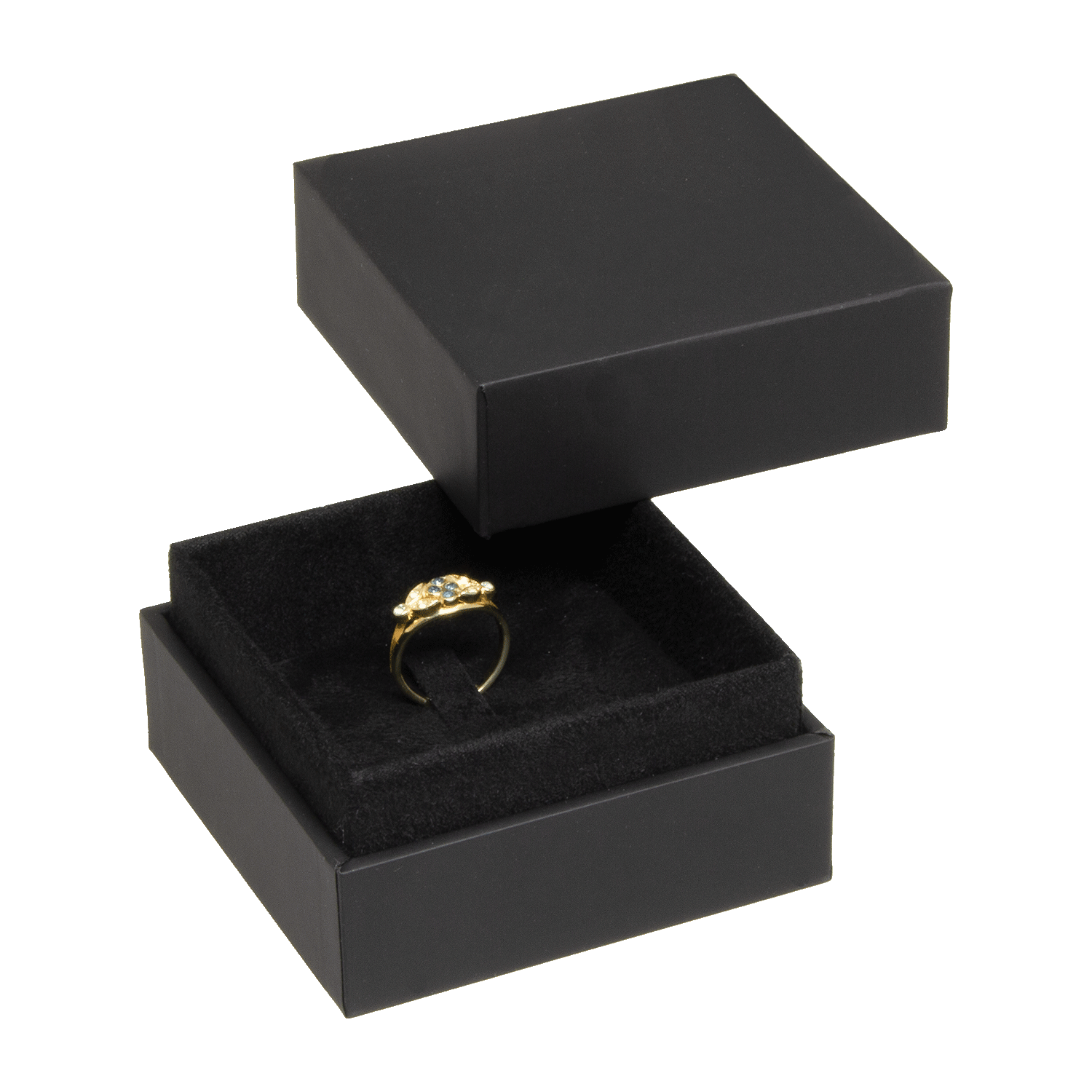 Cajas de joyería de cartón para anillos - alianzas - pendientes de botón