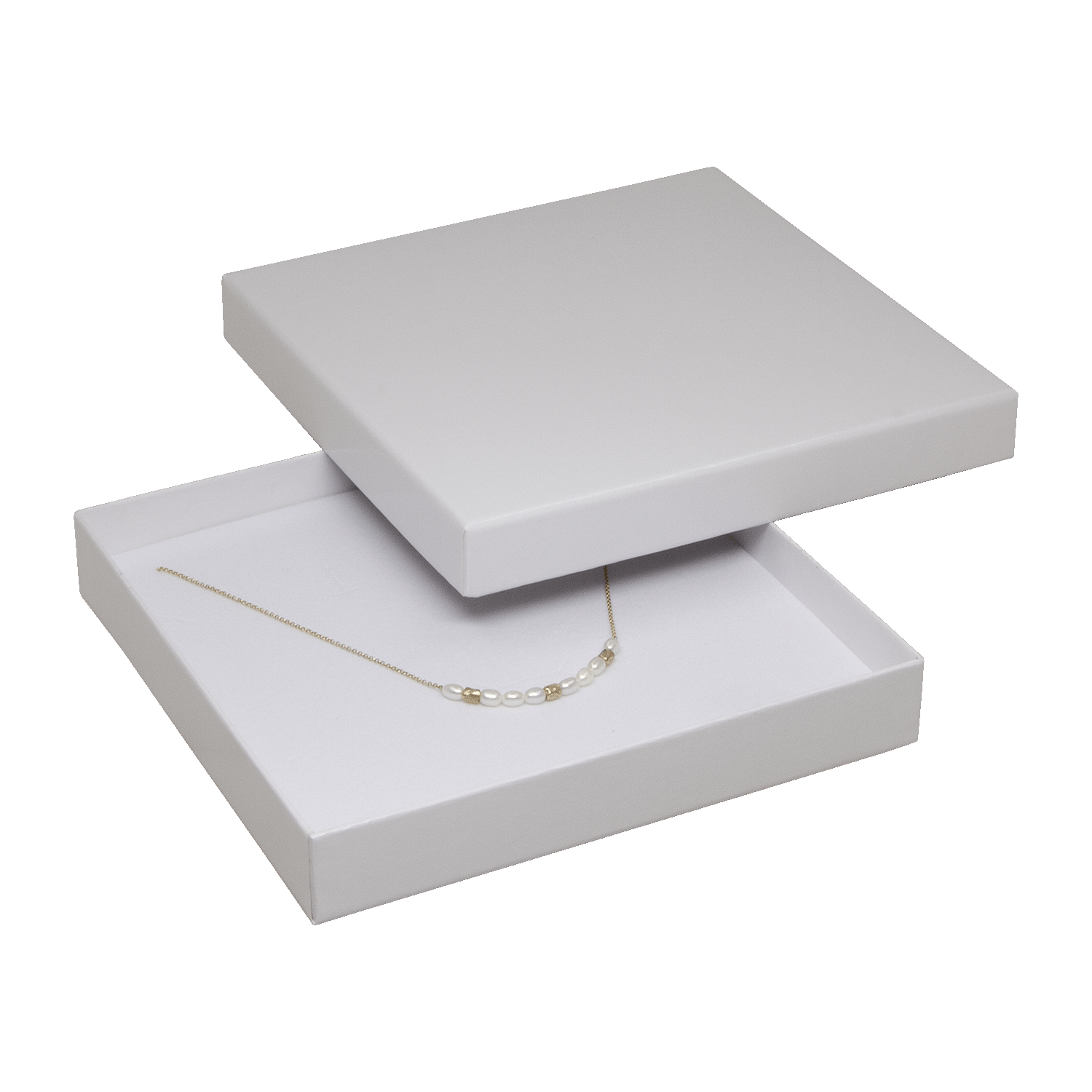 Cajas de joyería de cartón para collares