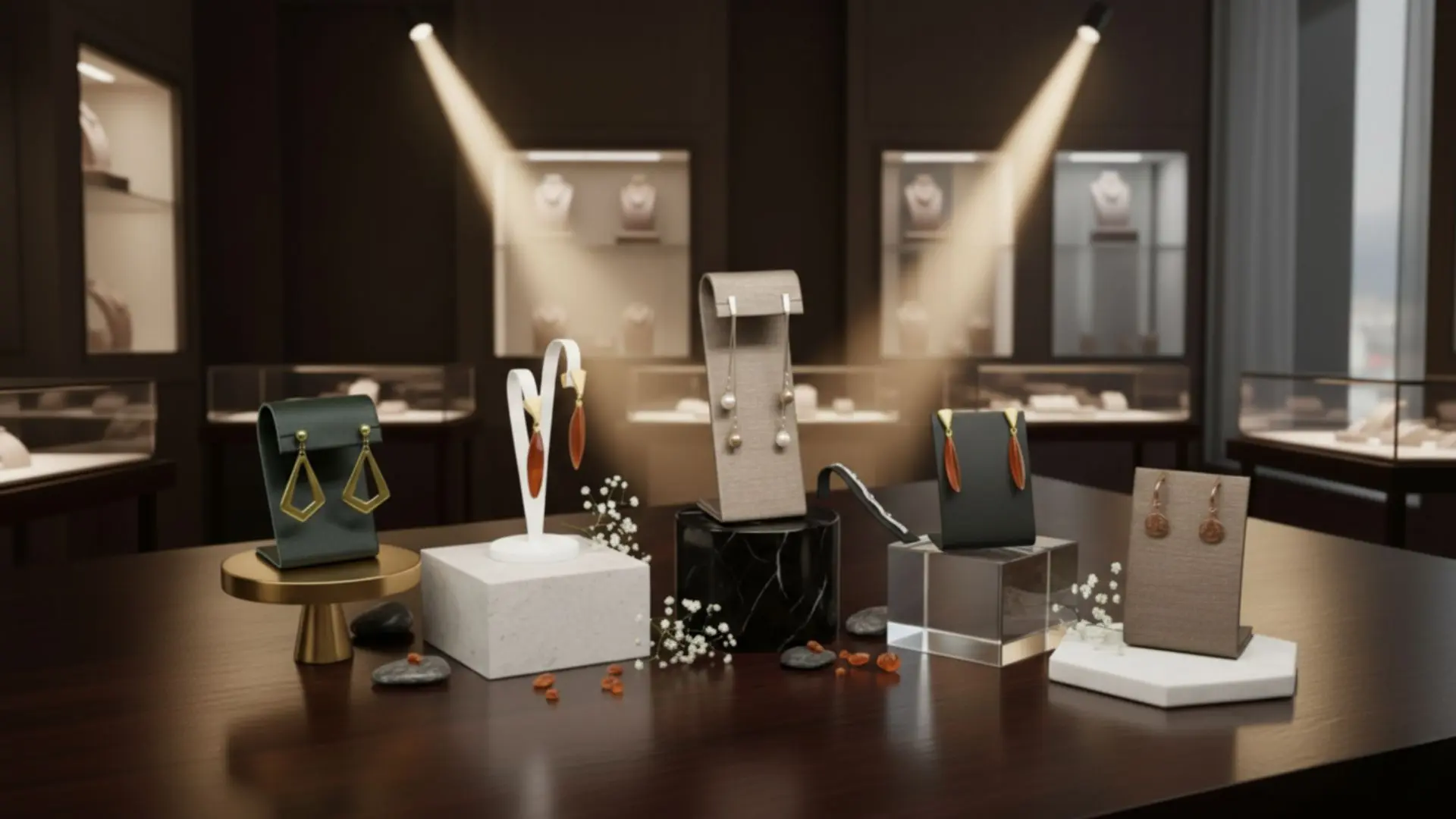 Nuestros expositores para joyas