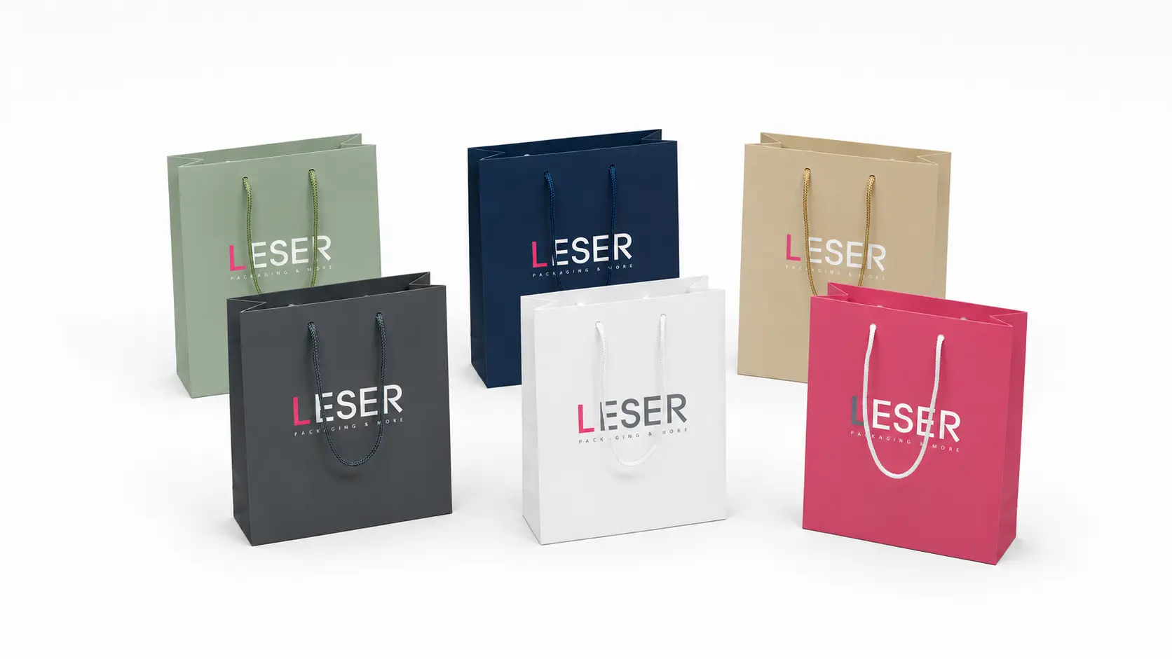 Por eso convencen las bolsas de papel LESER