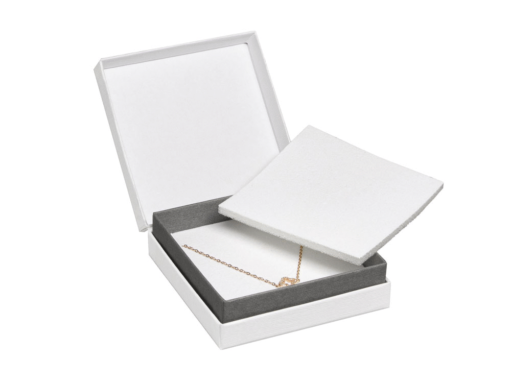 Cajas de cartón con bisagra para colgantes - pendientes - set