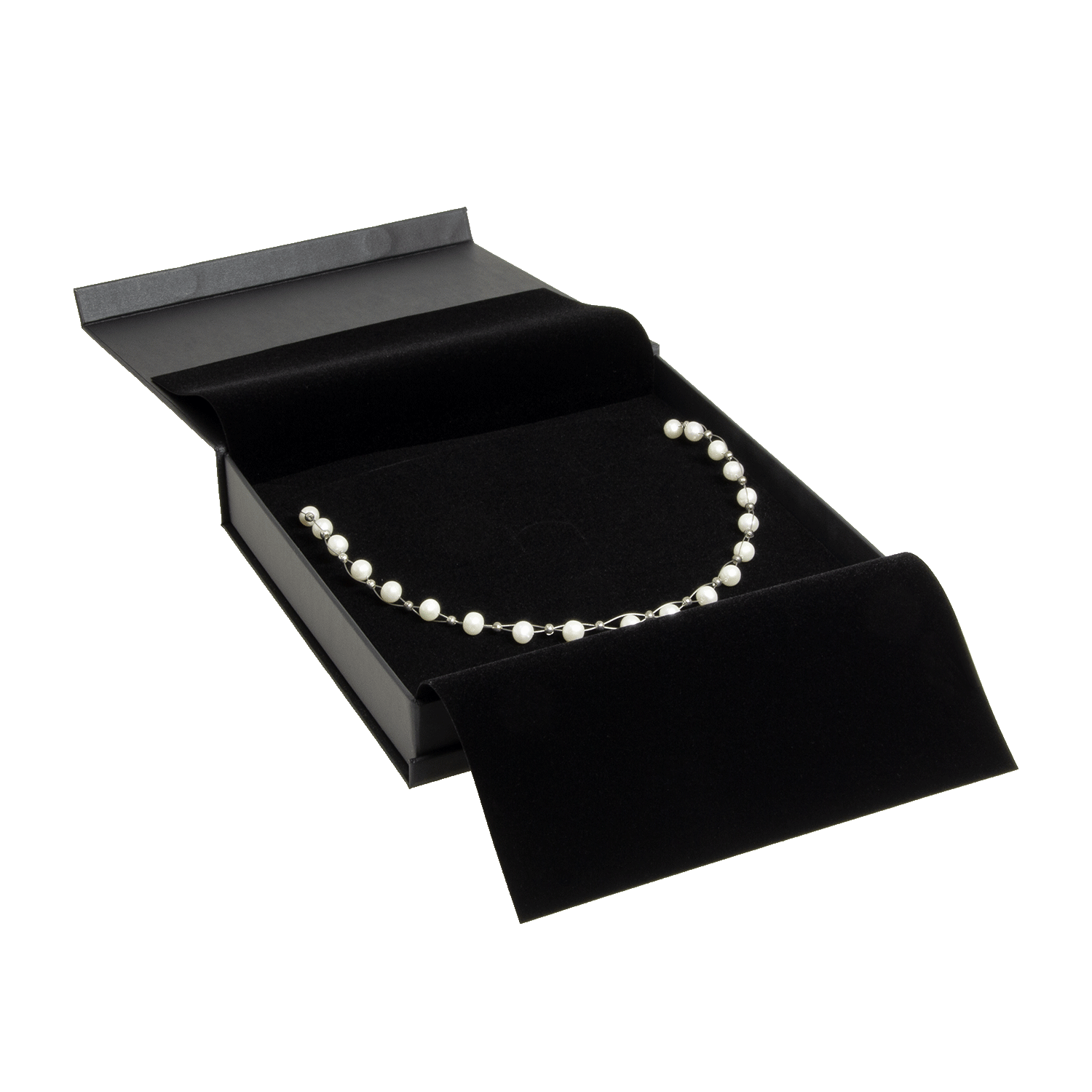 Estuches de joyería de cartón para collares