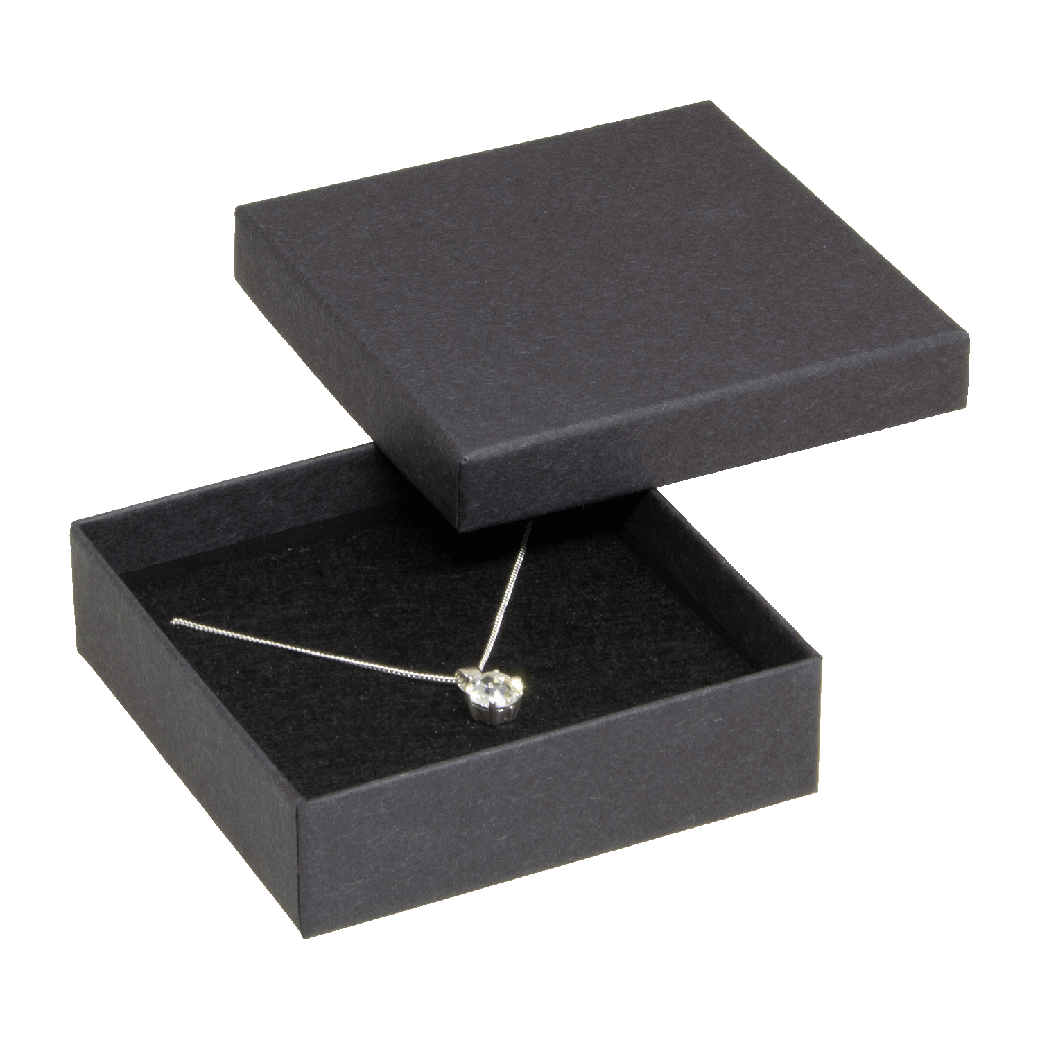 Cajas de joyería de cartón reciclado para colgantes - pendientes - pulseras