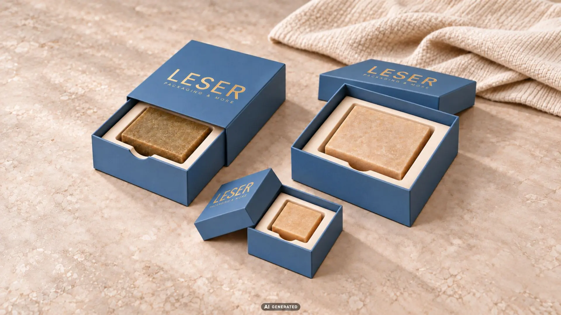 ¿Para quién fabrica LESER envases para jabón?