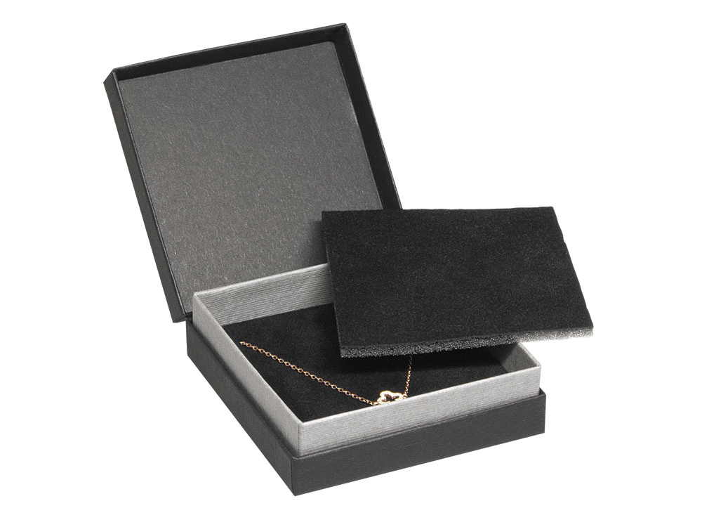 Cajas de cartón con bisagra para colgantes - pendientes - set
