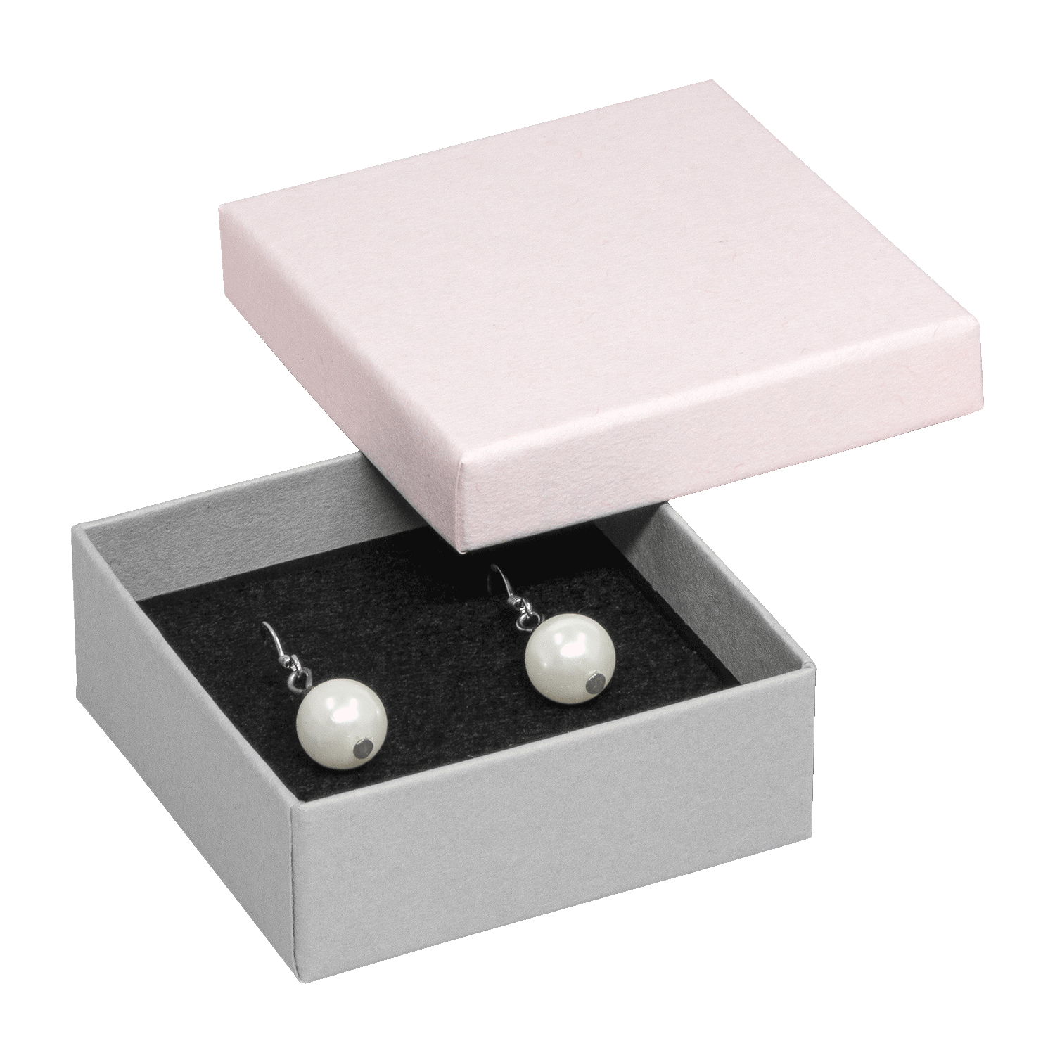 Cajas de joyería de cartón reciclado para colgantes - pendientes