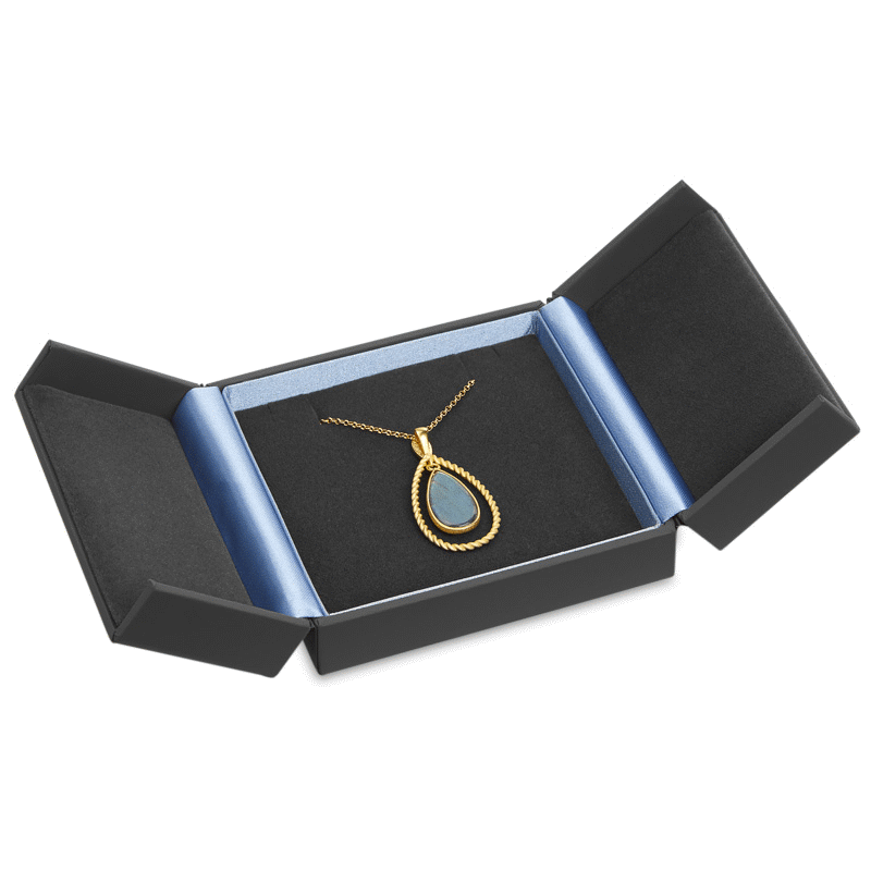 Estuches de doble puerta para colgantes - pendientes