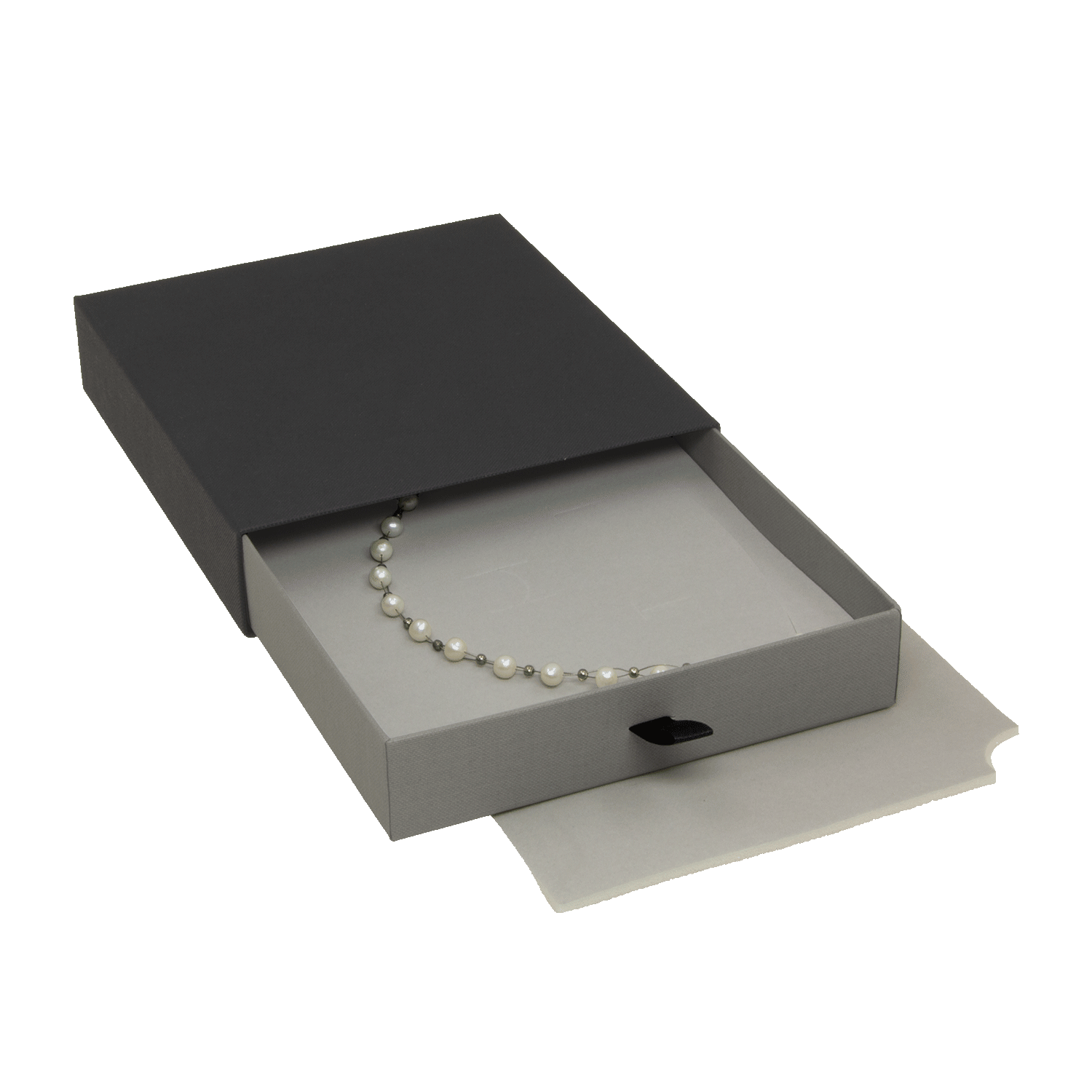 Estuches de joyería de cartón para collares