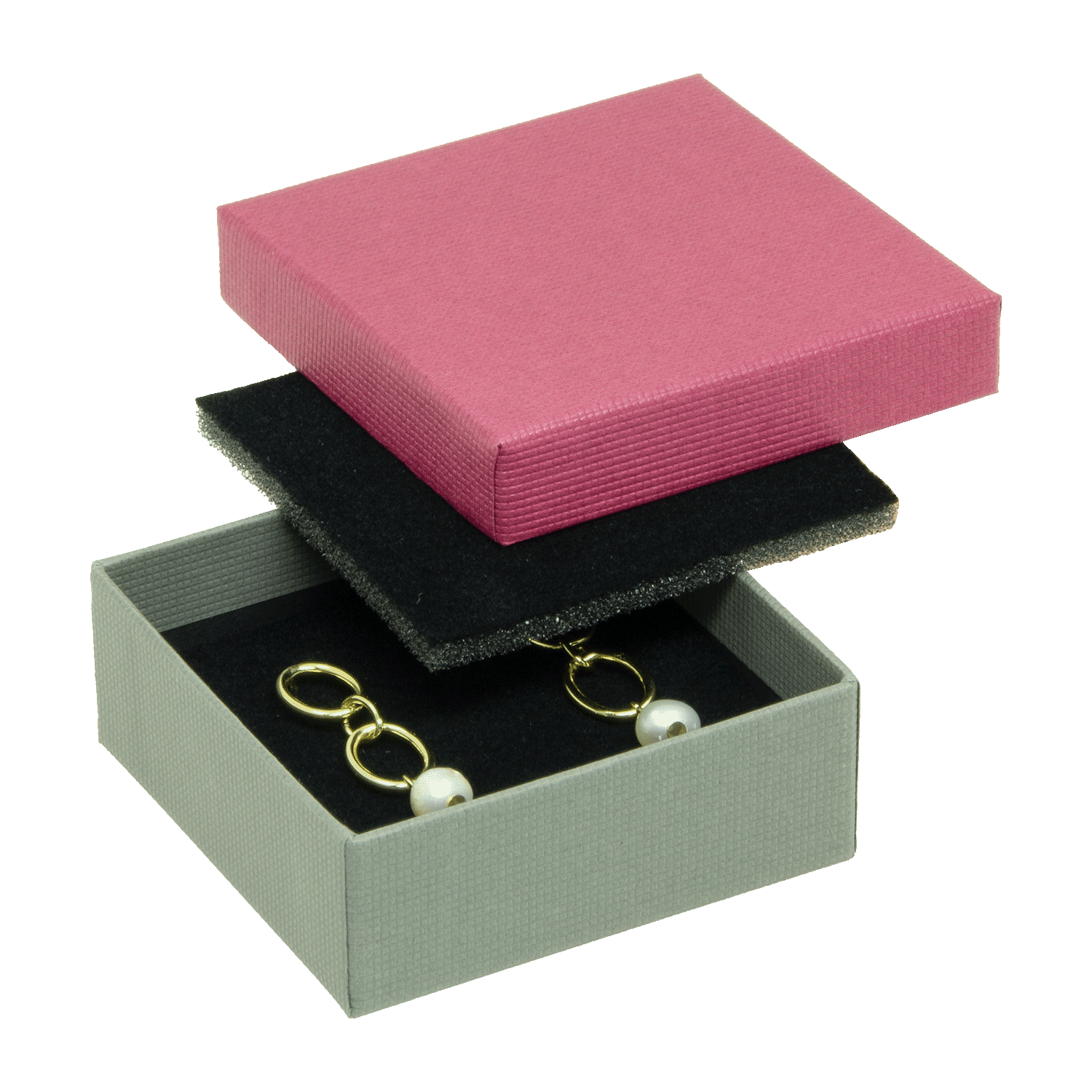 Cajas de joyería de cartón para colgantes - pendientes
