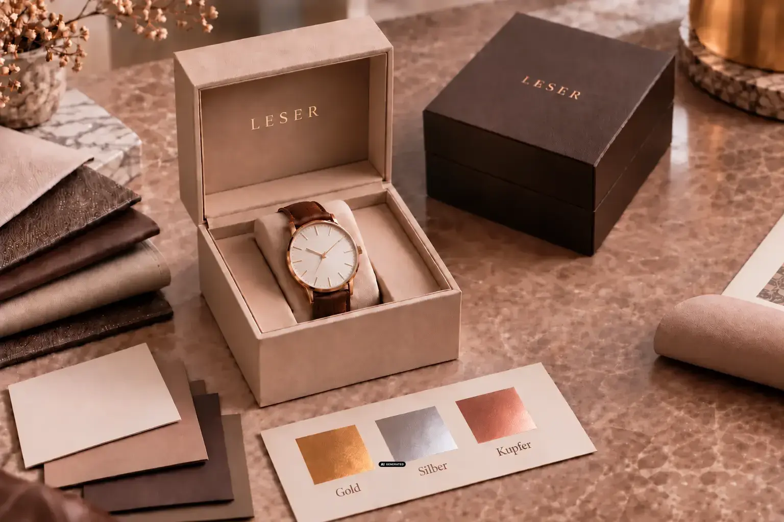 Su caja para relojes, tan personal como su marca