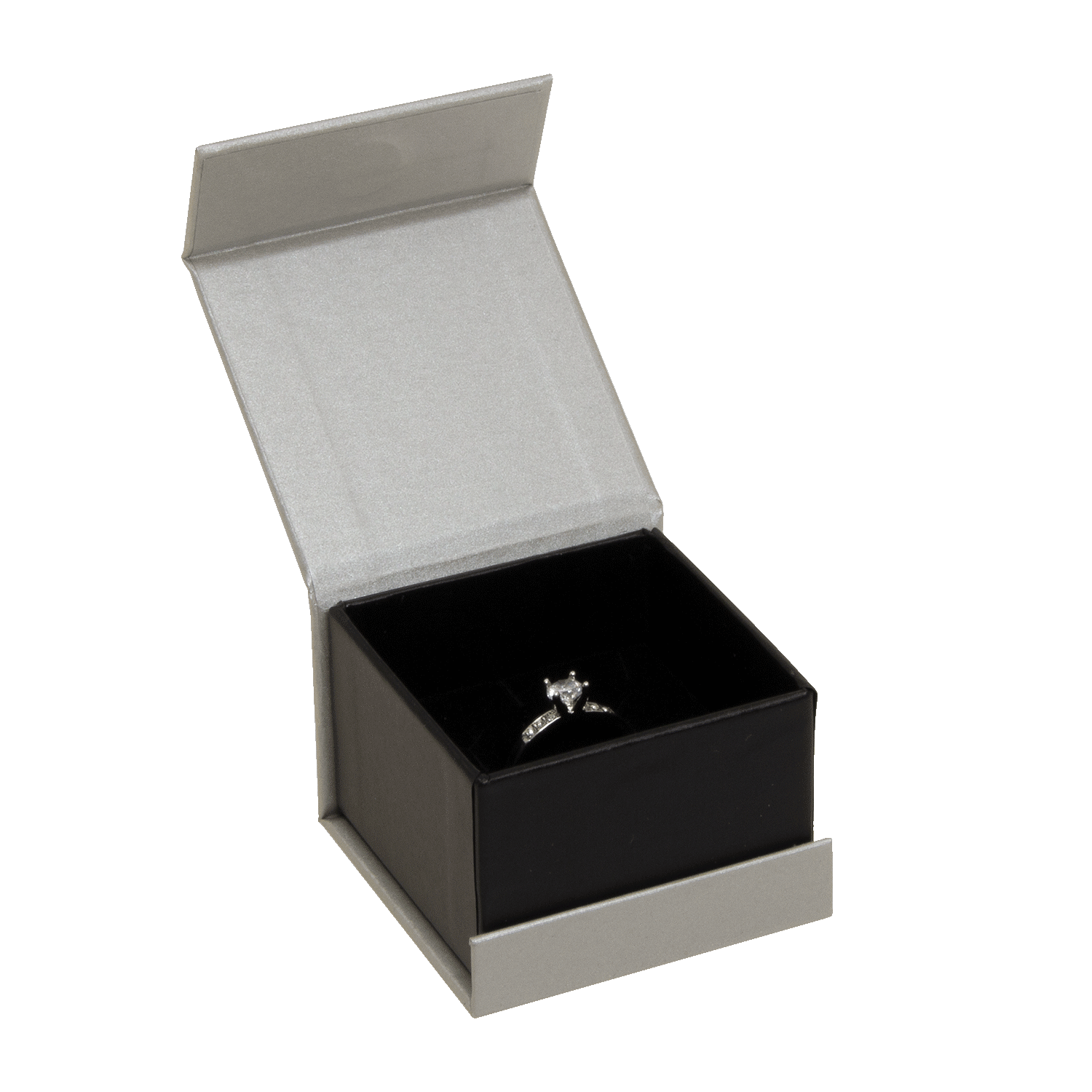 Estuches de joyería de cartón para anillos - alianzas - pendientes de botón