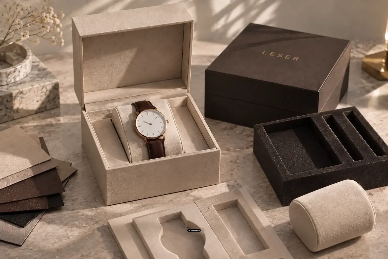 Lo importante es el interior: almohadillas y insertos para relojes