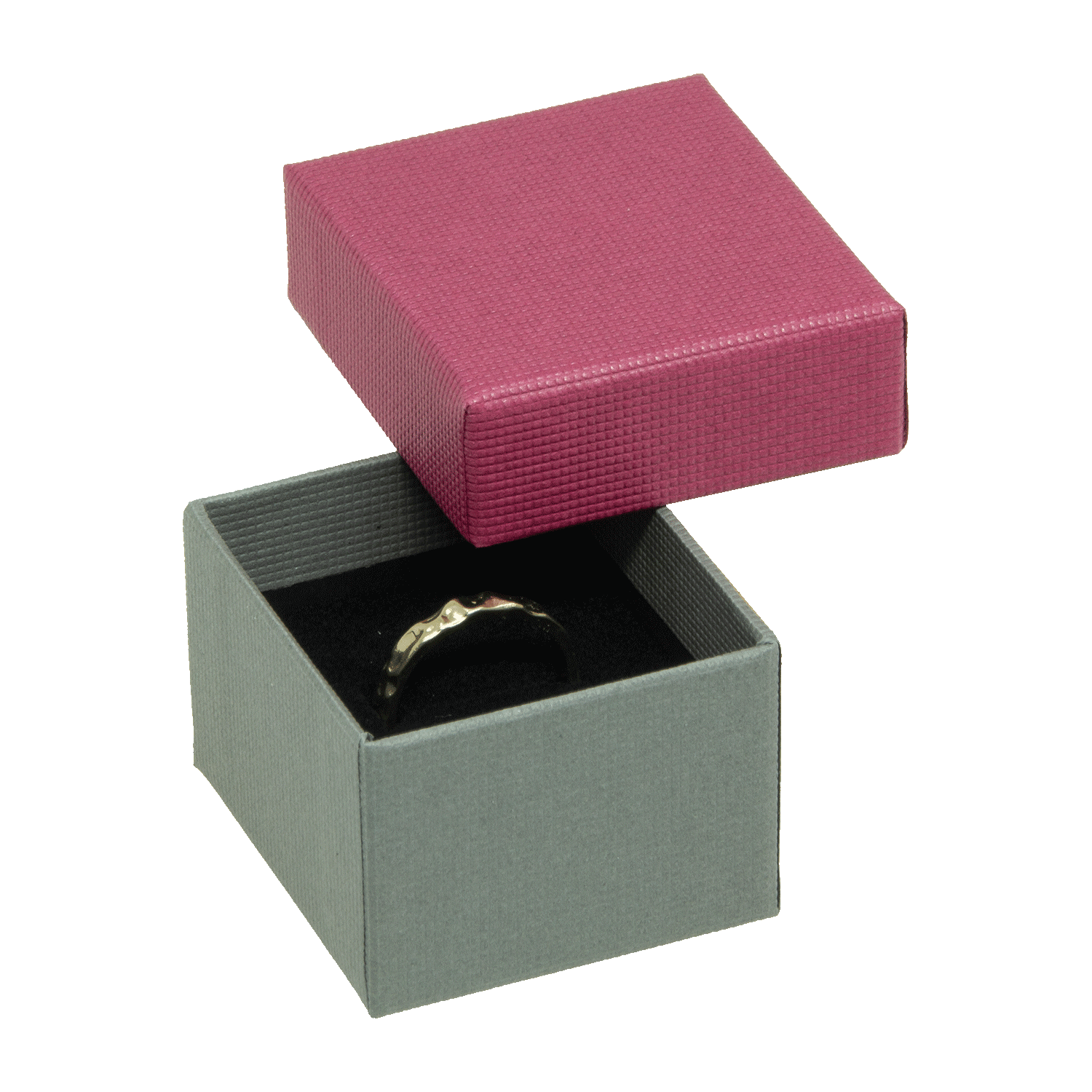 Cajas de joyería de cartón para anillos - alianzas - pendientes de botón