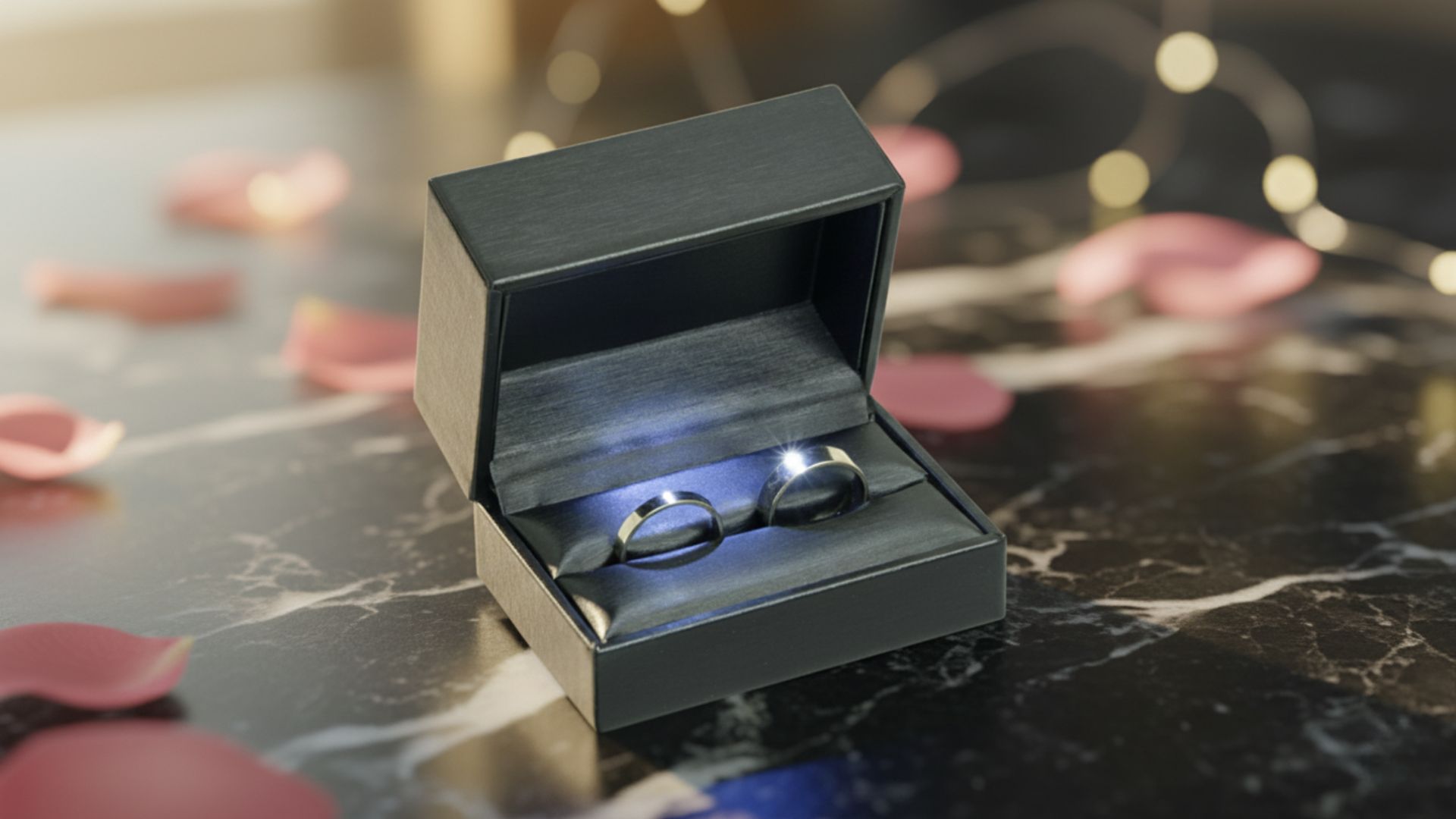 ¿Por qué un estuche para anillos con LED?