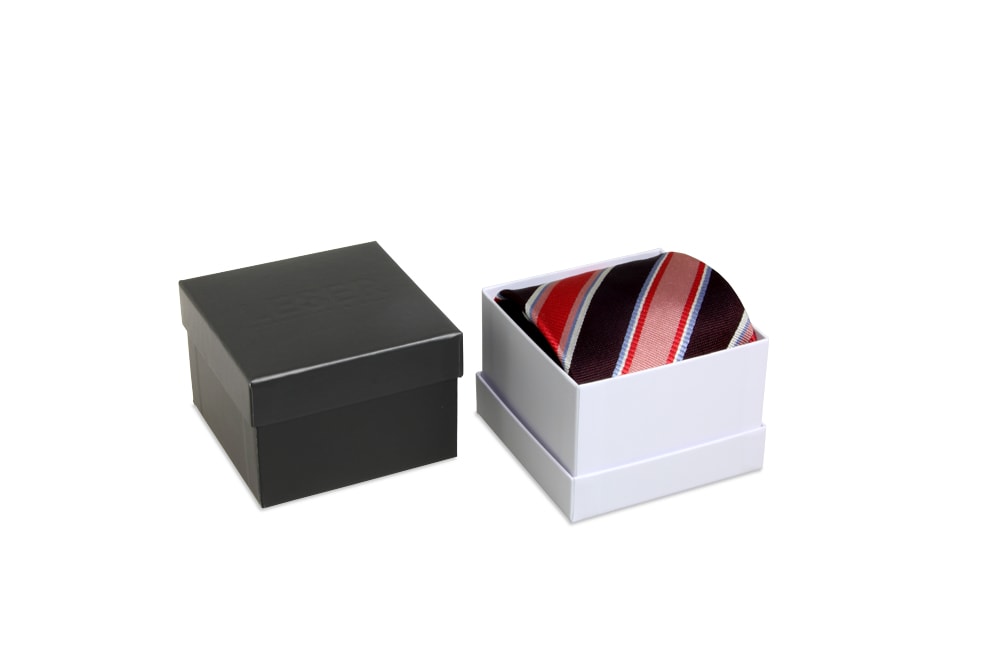 Cajas para corbatas personalizadas para su empresa