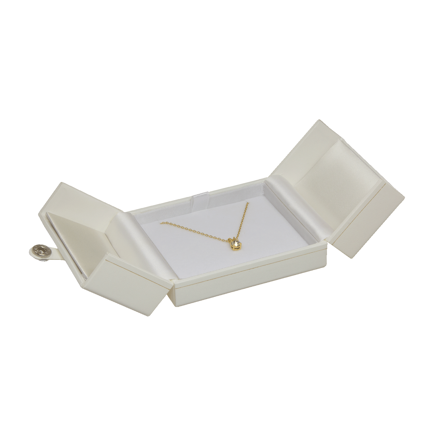 Estuches blancos para colgantes - pendientes