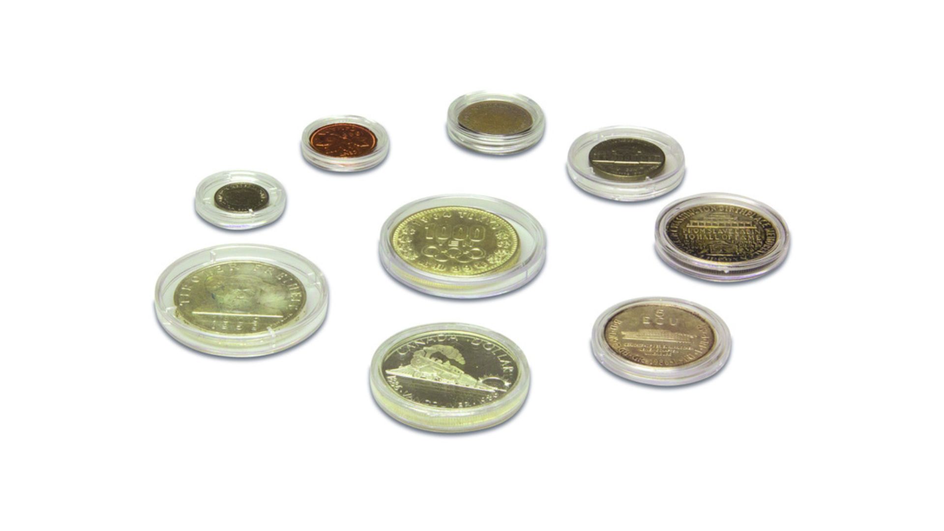 Cápsulas de monedas Cápsulas de monedas