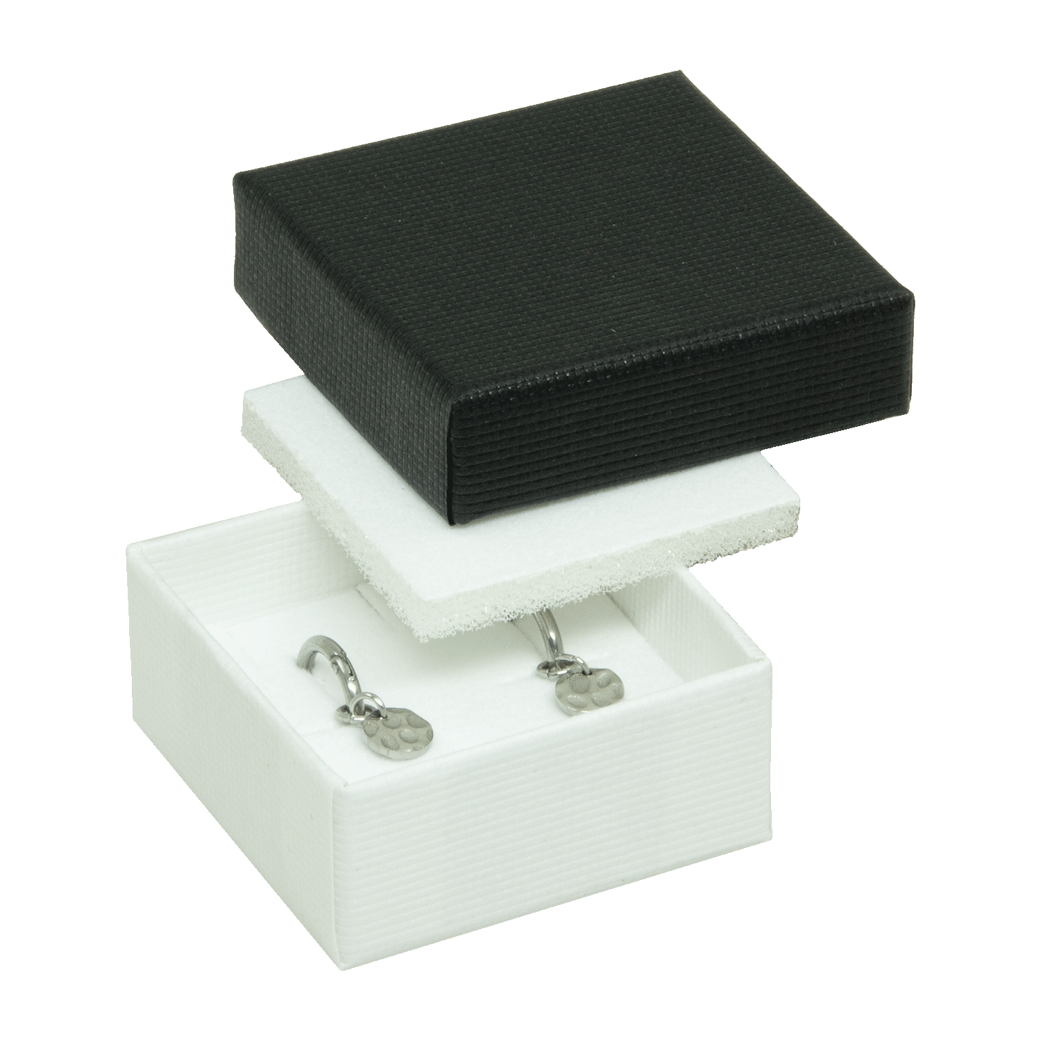 Cajas de joyería de cartón para pendientes